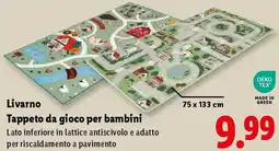 Lidl Livarno Tappeto da gioco per bambini offerta
