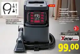 Lidl Silvercrest Pulitore per tappezzeria ricaricabile offerta