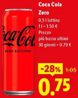 Lidl Coca Cola Zero offerta