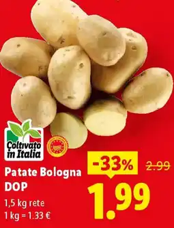 Lidl Patate Bologna DOP offerta