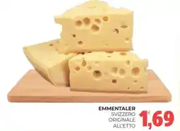 Eté Emmentaler svizzero originale all'etto offerta