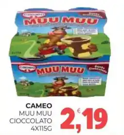 Eté Cameo muu muu cioccolato offerta
