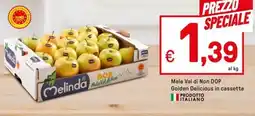 Iper La Grande Mela Val di Non DOP Golden Delicious in cassetta offerta