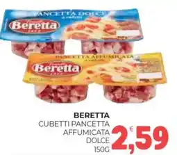 Eté Beretta cubetti pancetta affumicata dolce offerta