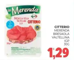Eté Citterio merenda bresaola valtellina igp offerta