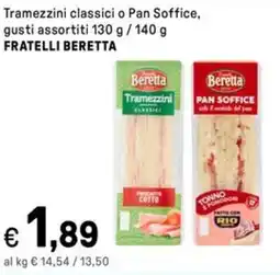 Iper La Grande Tramezzini classici o Pan Soffice, FRATELLI BERETTA offerta