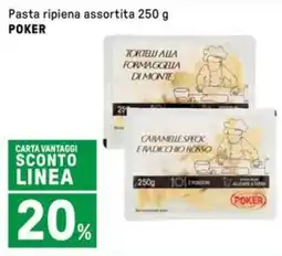 Iper La Grande Pasta ripiena assortita POKER offerta