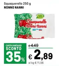 Iper La Grande Squaquerello NONNO NANNI offerta
