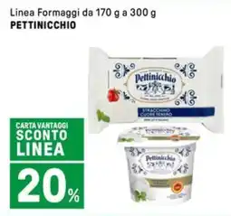 Iper La Grande Linea Formaggi PETTINICCHIO offerta