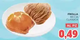 Eté Frolla riccia classica offerta