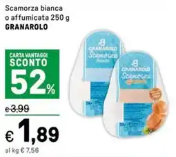 Iper La Grande Scamorza bianca o affumicata GRANAROLO offerta