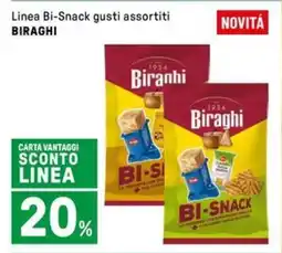 Iper La Grande Linea Bi-SnackBI-SNACK BIRAGHI offerta