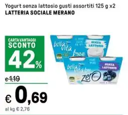 Iper La Grande Yogurt senza lattosioal LATTERIA SOCIALE MERANO offerta
