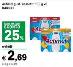 Iper La Grande Actimel DANONE offerta