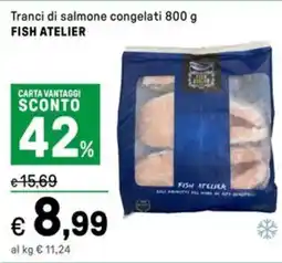 Iper La Grande Tranci di salmone congelati FISH ATELIER offerta