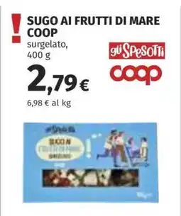 Coop Sugo ai Frutti di Mare Coop offerta