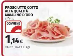 Coop Prosciutto Cotto Alta Qualità Maialino D’Oro offerta
