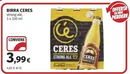 Coop Birra Ceres offerta