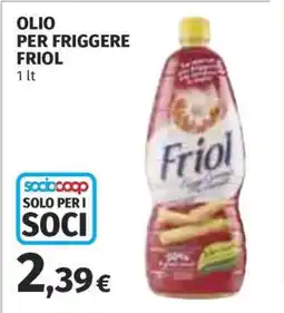 Coop Olio per friggere Friol offerta