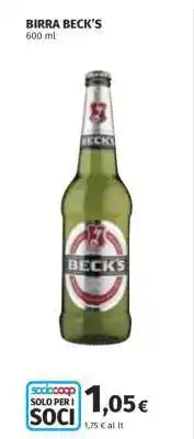 Coop Birra Beck's offerta