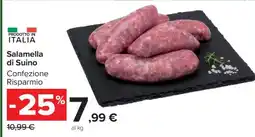 Carrefour Salamella di Suino offerta