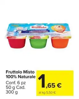 Carrefour Fruttolo Misto 100% Naturale offerta