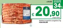 Iper La Grande Gambero argentino congelato FISH ATELIER offerta