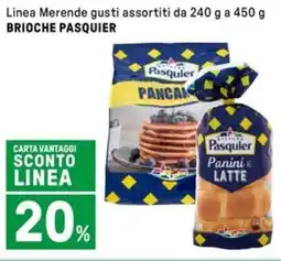 Iper La Grande Linea Merende BRIOCHE PASQUIER offerta