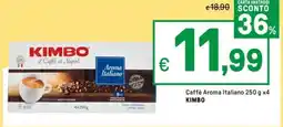 Iper La Grande Caffè Aroma Italiano KIMBO offerta