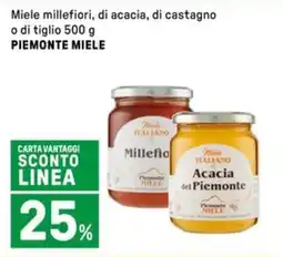 Iper La Grande Miele millefiori, di acacia, di castagno o di tiglio PIEMONTE MIELE offerta