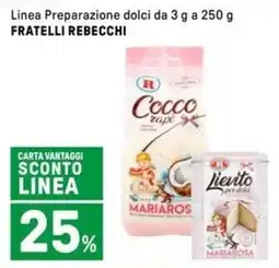 Iper La Grande Linea Preparazione dolci FRATELLI REBECCHI offerta