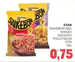 Eté Star saikebon bag manzo speziato pollo salsa soia offerta
