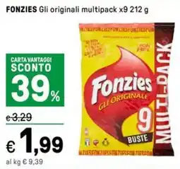 Iper La Grande FONZIES Gli originali multipack x9 offerta