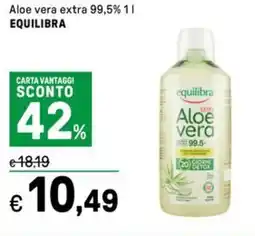 Iper La Grande Aloe vera extra 99,5% EQUILIBRA offerta
