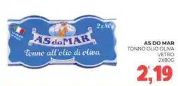 Eté As do mar tonno olio oliva vetro offerta