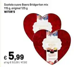 Iper La Grande Scatola cuore Boero Bridgerton mix original WITOR'S offerta