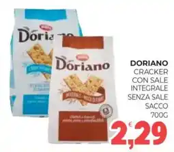 Eté Doriano cracker con sale integrale senza sale sacco offerta