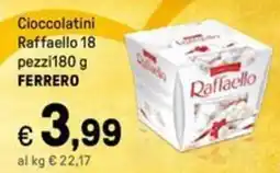Iper La Grande Cioccolatini Raffaello 18 pezzi FERRERO offerta