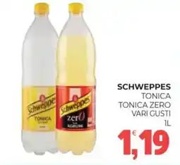 Eté Schweppes tonica tonica zero offerta