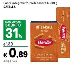 Iper La Grande Pasta integraleBarilla BARILLA offerta