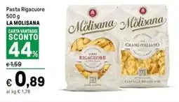 Iper La Grande Pasta Rigacuore LA MOLISANA offerta