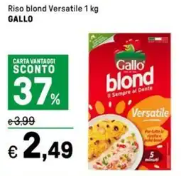 Iper La Grande Riso blond Versatile GALLO offerta