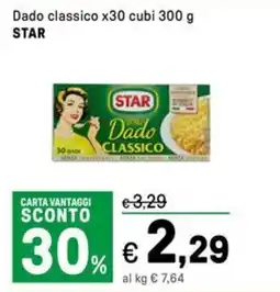 Iper La Grande Dado classico x30 cubi STAR offerta