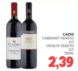 Eté Cadis cabernet veneto igt merlot veneto igt offerta
