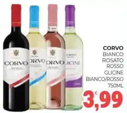 Eté Corvo bianco rosato rosso glicine bianco/rosso offerta