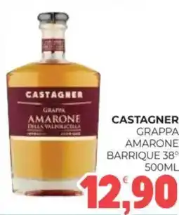 Eté Castagner grappa amarone barrique 38° offerta