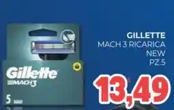 Eté Gillette mach 3 ricarica new offerta