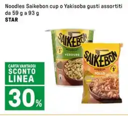 Iper La Grande Noodles Saikebon cup o Yakisoba offerta