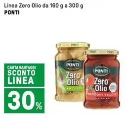 Iper La Grande Linea Zero OlioPOMODORI SECCHI PONTI offerta