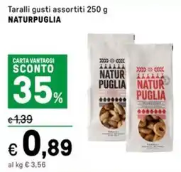 Iper La Grande Taralli NATURPUGLIA offerta